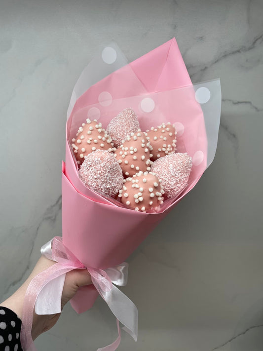 Chocolate-Covered Strawberry Bouquet