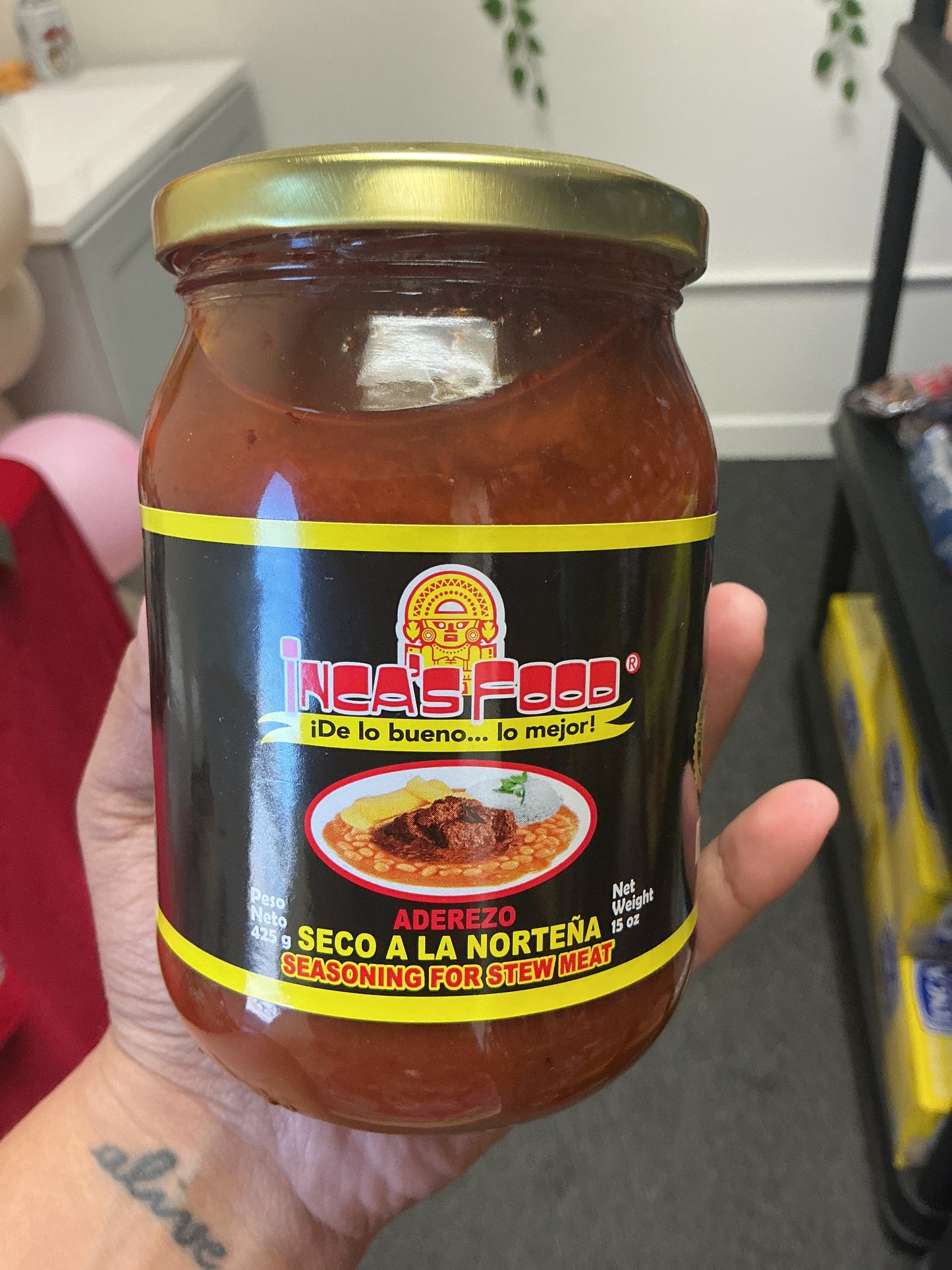 Seco a la norteña aderezo