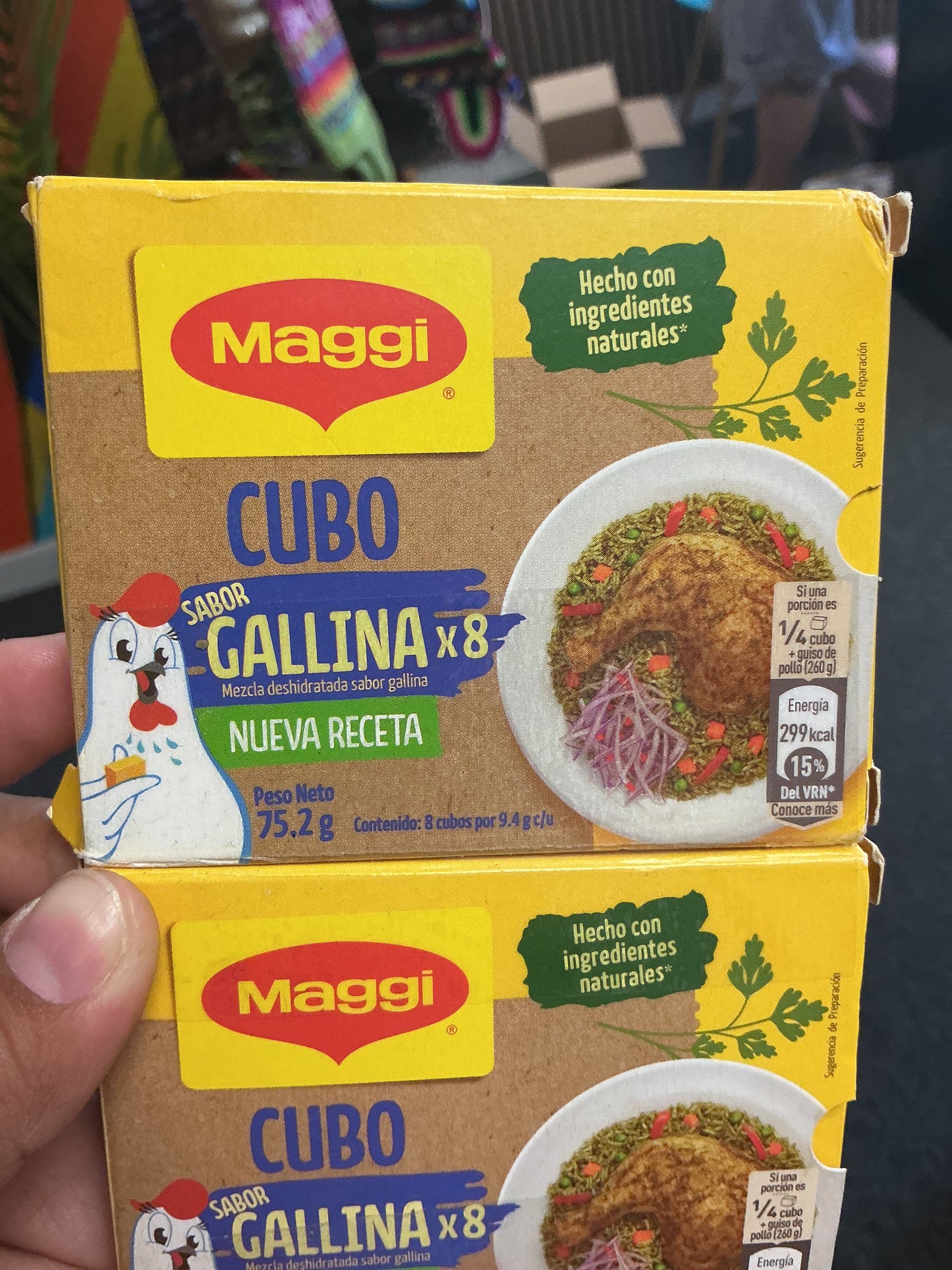 Cubo de gallina