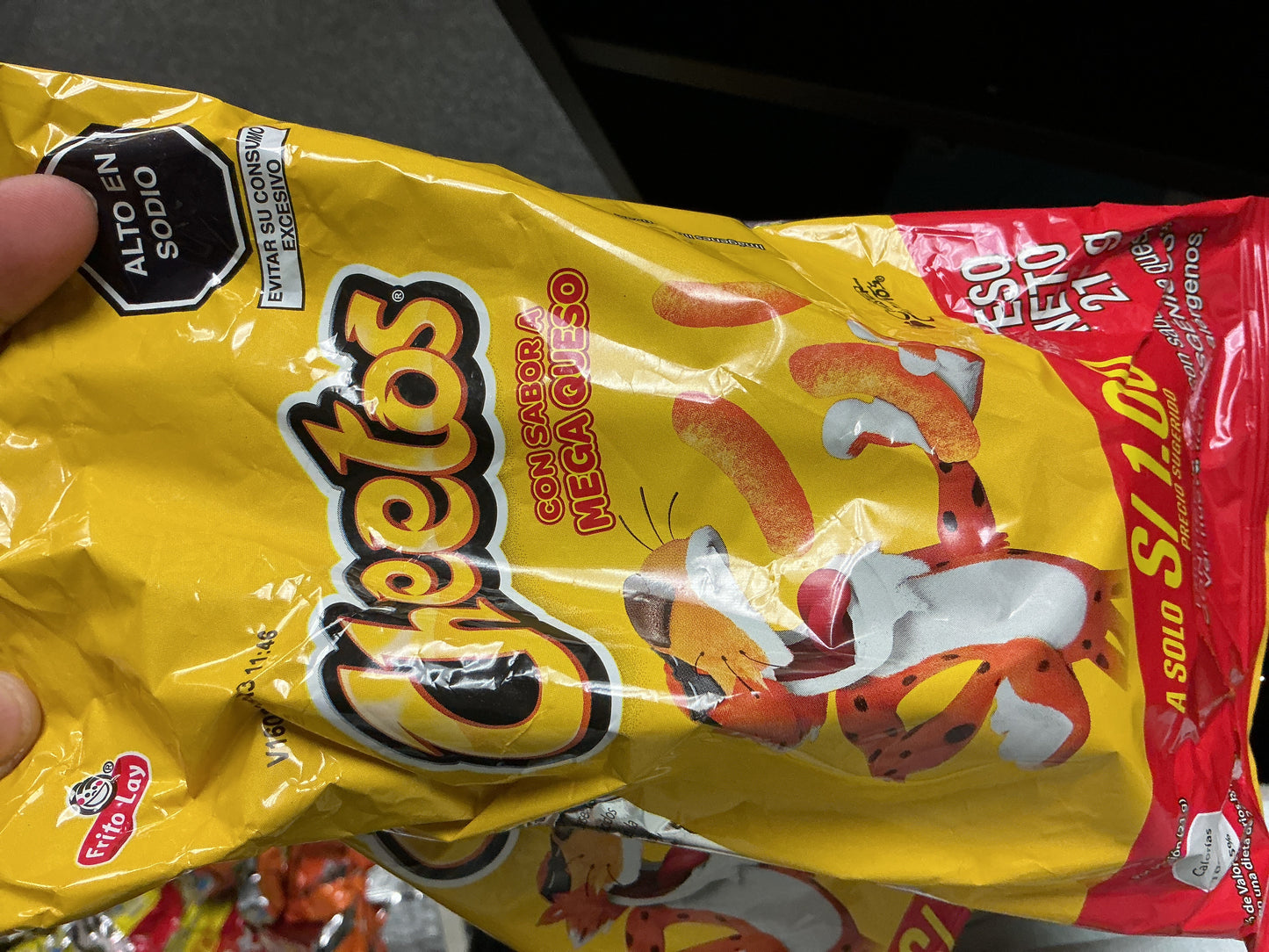 Cheetos con Sabor a queso
