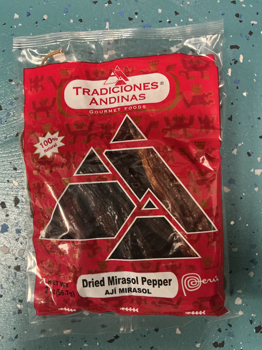 Aji mirasol entero